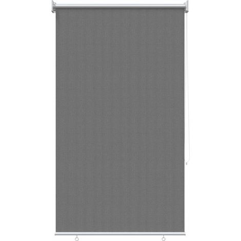 Outdoor Roller Blind 90% UV Block Light Grey 60 x 140 cm HDPE vidaXL (1/5)
