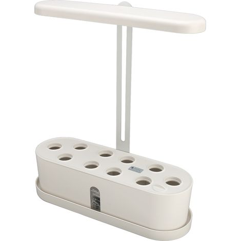 Culture hydroponique transparente en aluminium, lampe LED spectre complet pour plantes, machine de culture de légumes à domicile, prise UE 100-240V (1/5)