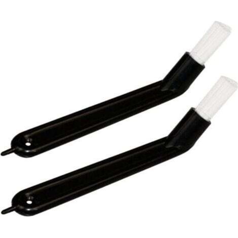 2-piece espresso machine cleaning brush set