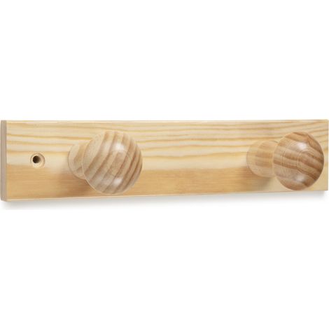 Holz-Kleiderbügel mit 2 Köpfen - Inofix