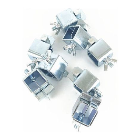 Lot de 16 pinces de soudage bout à bout en fer, pinces papillon d'alignement pour tôlerie, usage domestique et industriel