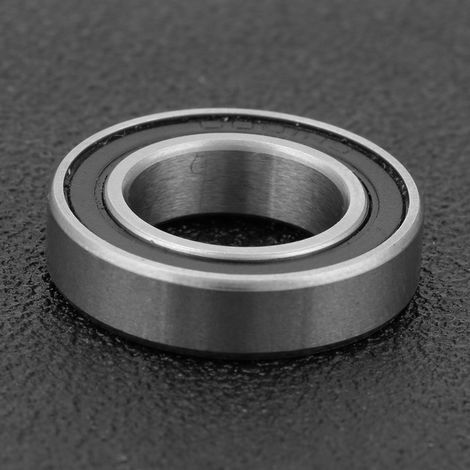 10 roulements à billes à gorge profonde étanches en caoutchouc 6801-2RS, 12 mm x 21 mm x 5 mm (1/5)
