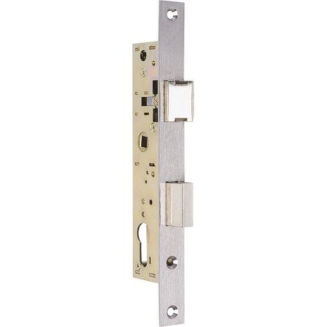 Metalux – Serrure pêne dormant 1/2 tour 28 mm – Entraxe 70 mm – Coffre galvanisé – Traitement anti-corrosion – F107281000