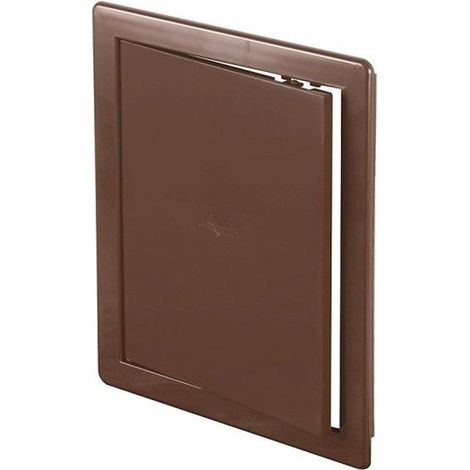 Braune Inspektionstür 200x250 mm (1/2)