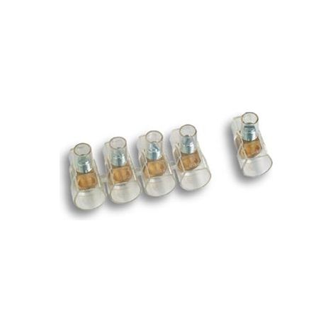 Stab mit 10 isolierten Einzelklemmen für Kabel der Sekte. max 2,5 mm² Fanton 62902