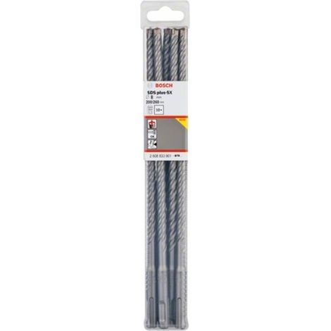 Brocas martillos perforadores SDS Plus-5X 8 x 200 x 260 mm  BOSCH 2608833901