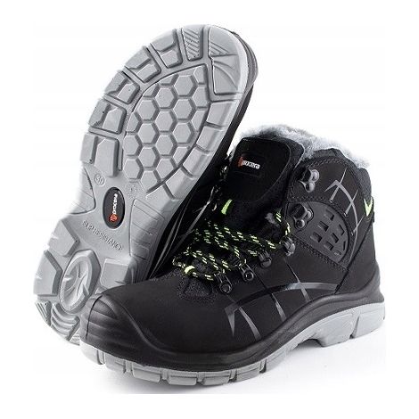 Winterarbeitsschuhe für Herren, isolierte, leichte Sportstiefeletten mit Zehenkappe