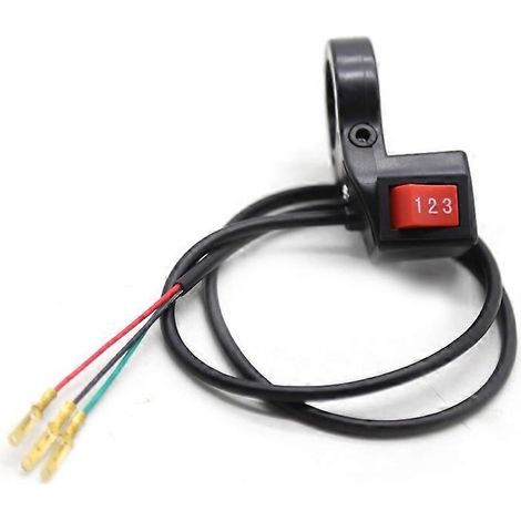 Installation facile : interrupteur de commande au guidon, module de vitesse pour moto (1/5)