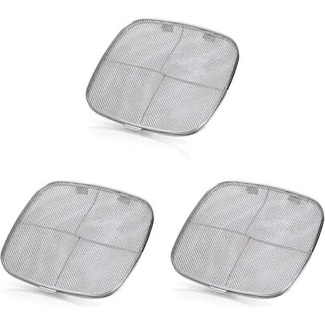 3 Ersatz-Spritzschutzvorrichtungen für den Ninja Foodi AG301 5-in-1 Indoor-Grill, Edelstahl AG300 AG300C AG301C AG302 (1/5)