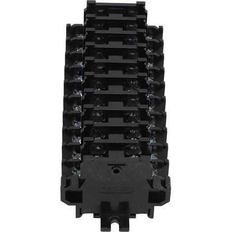 Double Layer Rail Wiring Terminal Block, 100Pcs ABS Copper (1/5)