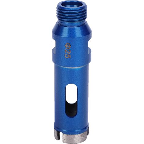 Couronne diamantée pour perçage marbre granit céramique carrelage, outil de forage BSP 1/2 pouce, 25mm. (1/5)