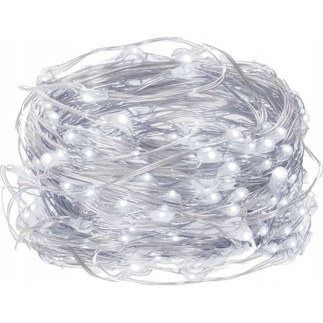 LUCI PER L'ALBERO DI NATALE FILI MICRO 100LED