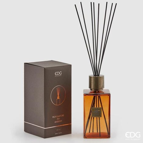 EDG Profumatore Con Bastoncini Black Pepper In Bottiglia Quadrata 2200M