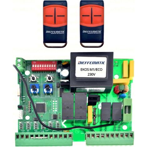Scheda Quadro Di Comando 220v 230v Compatibile Con Faac 740 D 748 Mps + 2 Equo