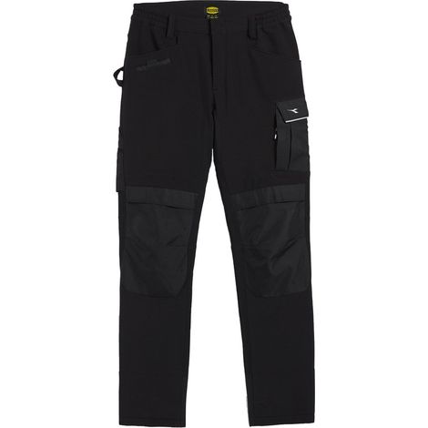 Pantaloni da lavoro Diadora Utility Pant Carbon Softshell Perf - XXXXL - Nero (1/5)