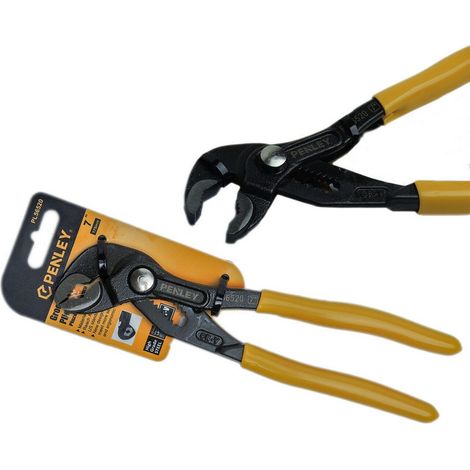 Trade Shop - 7" 175 MM VERSTELLBARE PARROT-ZANGE, RUTSCHFESTER POLIGRIP-GRIFF AUS CHROM-VANADIUM - (1/3)