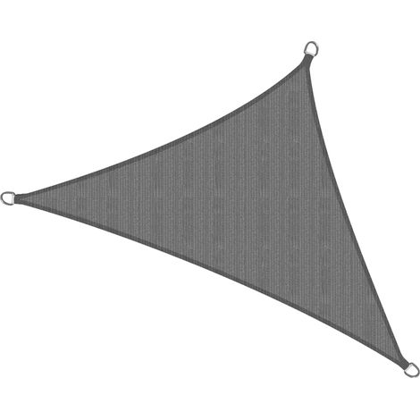 Sonnensegel dreieckig 6x4,2x4,2m SolVision HS9, Anthrazit