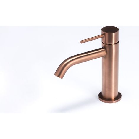 Rubinetto Miscelatore Monocomando Lavabo Rame Tevere (1/3)