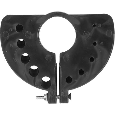 Bohrerschärfer, tragbares, benutzerfreundliches Mehrzweck-Bohrwerkzeug aus ABS-Kunststoff für Winkelschleifer, 3 bis 12 mm (SCHWARZ) (1/5)