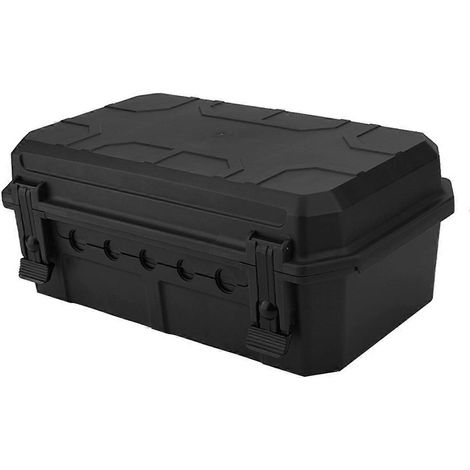 Boîtier de connexion extérieur étanche aux intempéries, IP54, boîtier de connexion pour rallonge électrique, boîte de protection noire (1/5)