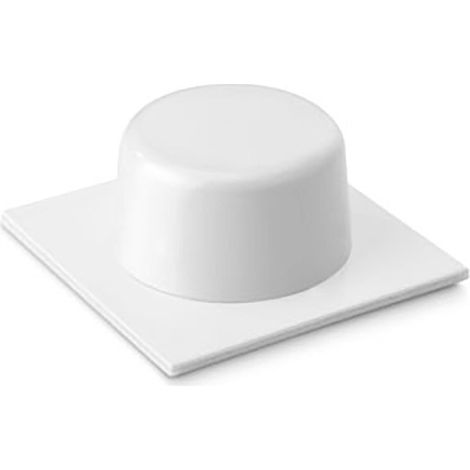 Bouchon adhésif blanc (blister 2 pièces) Inofix 66612 (1/3)