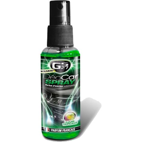 Désodorisant voiture original - DEOCAR SPRAY 75 ml - Fleurs Tropicales - GS27