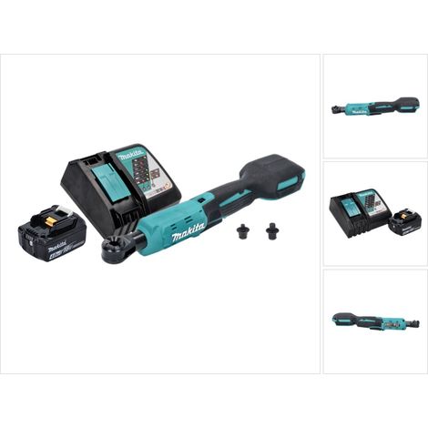 Avvitatore a cricchetto a batteria Makita DWR 180 RM1 18 V 47,5 Nm 1/4" 3/8" + 1x batteria ricaricabile 4,0 Ah + caricatore