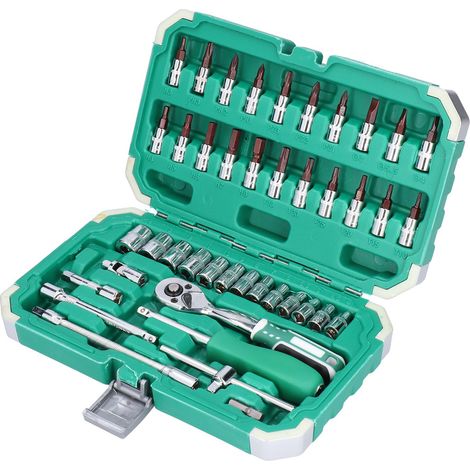 Werkzeugset Autoreparaturset Profi-Koffer Heimwerker-Werkzeugkasten Einzelteilebox Eisenwaren (1/5)