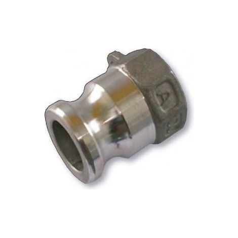CAMLOCK ALUMINIO RACOR MACHO ROSCA H 2" TIPO A - COPLASVA RACORERIA