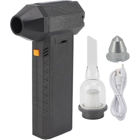 Mini ventilateur à Jet sec, haute puissance, Portable, multifonctionnel, avec aspirateur, Kit de marteau de sécurité. (1/5)