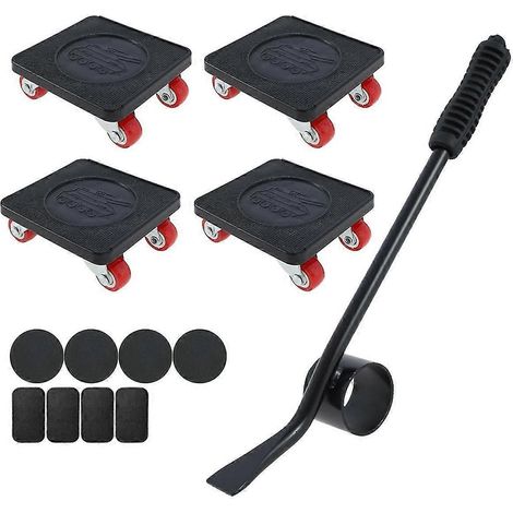 Lève-meubles robuste de 400 kg avec roulettes pour un transport et un déplacement faciles. (1/5)