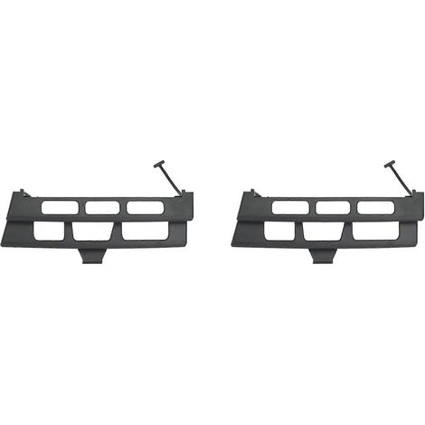 2 caches d'anneau de remorquage de pare-chocs avant 1248800105 compatibles avec Mercedes-Benz Classe E W124 84-1996 (1/4)