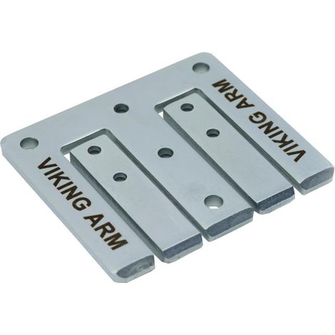 Placa base de 6 mm para brazo vikingo