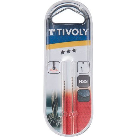 Foret Metalli Tx D.1,0 mm Confezione da 2 - Tivoly