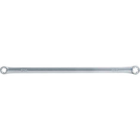 KS Tools CHROMEplus Torx-E-Doppel-Ringschlüssel XL,E8xE10 - 518.0932