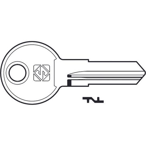 Chiavi per cilindri euro locks 5 spine piccole eu10r - eu10r sx