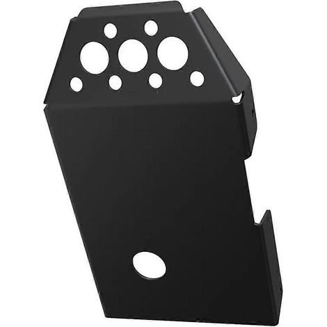 Schwarzer Unterfahrschutz für Cafe Racer K75, K100, K1100 und K1200 Motorräder (1/5)