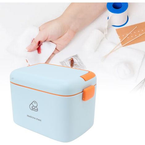 Boîte à pharmacie familiale, grande capacité, sac familial, petite trousse de premiers secours, ensemble complet de boîte à pharmacie, grande trousse de premiers secours, Modèle A (1/5)