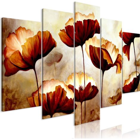 Quadro - High Summer (5 Parts) Wide - 100x50 (1/4)