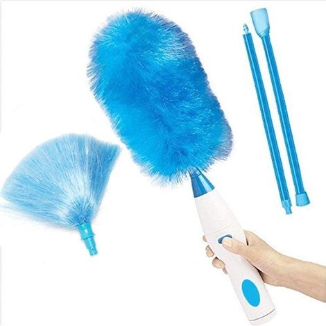 Spin duster, motorisé, prise anti-poussière, alimentation, action de rotation, plus de 250 tr / min, électrique, plumeau (1/5)