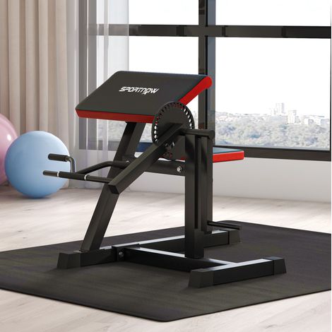 Banco de curl bíceps/tríceps con asiento ajustable 5 alturas, 25 ángulos, 60 kg HAVRYA (1/5)