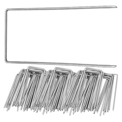 Tacchi per feltro in fibra 15x7 cm, ancoraggi metallici argento 100 pz. (1/5)