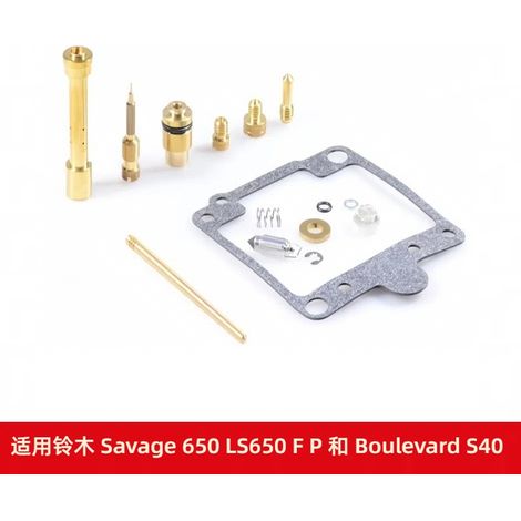 Kit de réparation de carburateur compatible avec les Suzuki Savage 650 LS650 FP et Boulevard S40