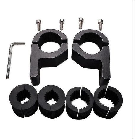 Support de fixation pour tube de projecteur LED de travail pour voiture et moto (1/5)