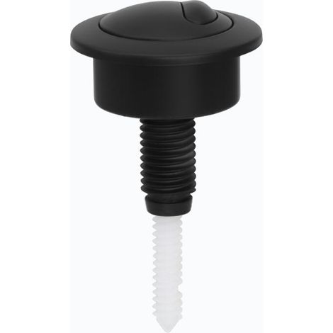 Remplacement du mécanisme de chasse d'eau à bouton-poussoir (8,7 × 4,8 × 4,8 m), remplacement du bouton de chasse d'eau des toilettes, bouton de réservoir à double chasse - noir (1/3)