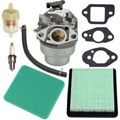 Carburatore Honda GCV160 con guarnizione della candela e kit filtro aria/carburante.