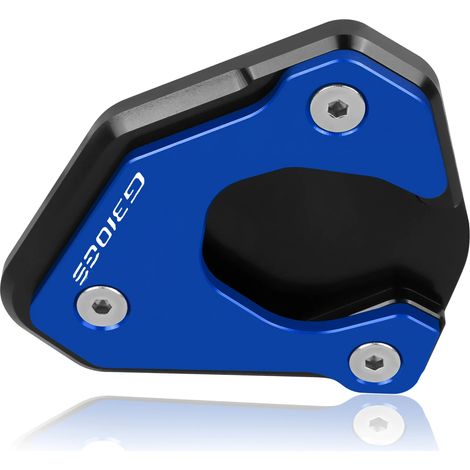 (G310GS bleu 22-23) Compatible avec BMW G310GS G 310GS G 310 GS 2017-2023 Accessoires moto Plaque d'extension de béquille CNC Béquille latérale Agrandissement du repose-pied maxpower (1/4)