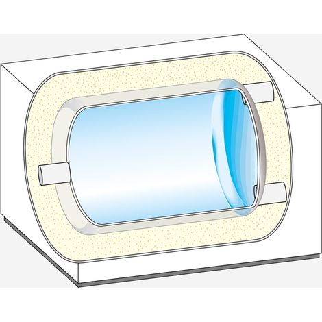 Weishaupt Energie-Speicher WES 120-H im Design der Luft/Wasser Wärmepumpe - 51201201 von Weishaupt