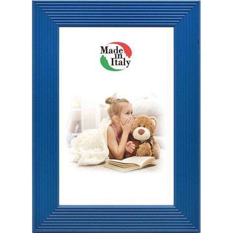 7 x CORNICE P/QUADRI LOOK BLU 40X50 CM