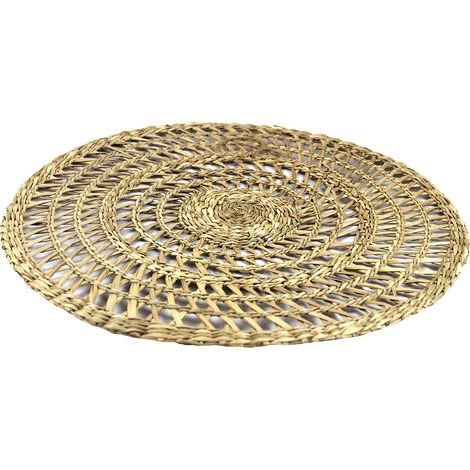 Dessous de Plat Palmier et Jonc de Mer - Accessoire de Cuisine Naturel et Ecologique
